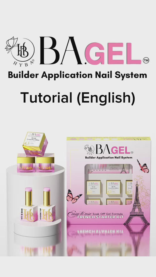 #BA-17-  BA.GEL™ Builder Gel System - Paris French Collection